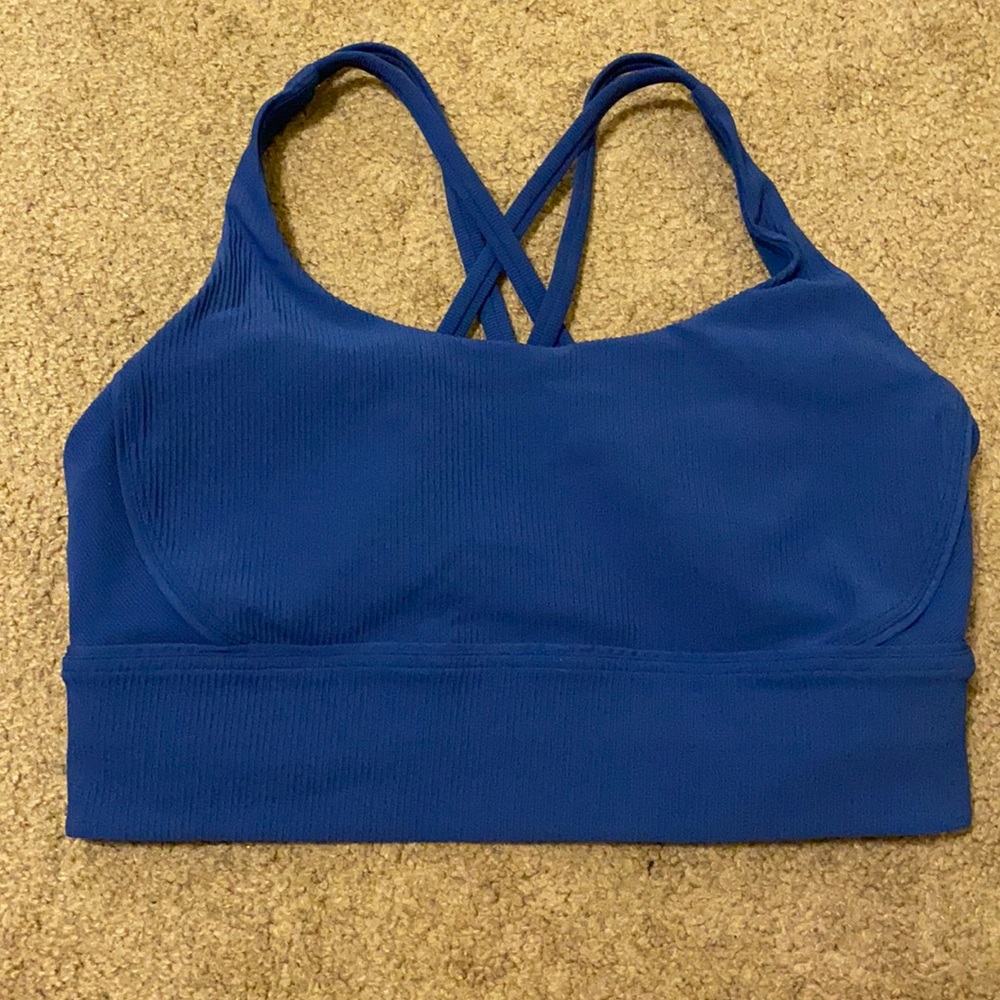 Energy longline ribbed bra